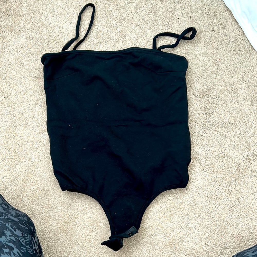Free people black bodysuit